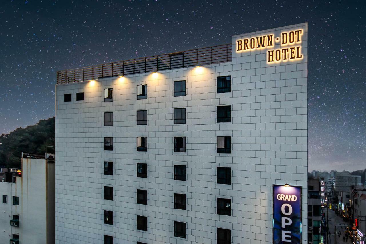 Brown-Dot Hotel Hadan Busan Exterior foto